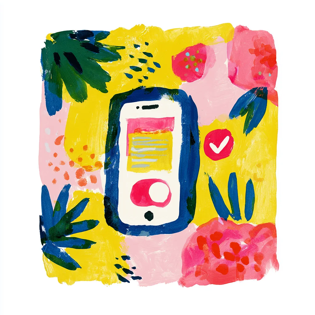 Illustration of an iPhone screen sharing approval moment